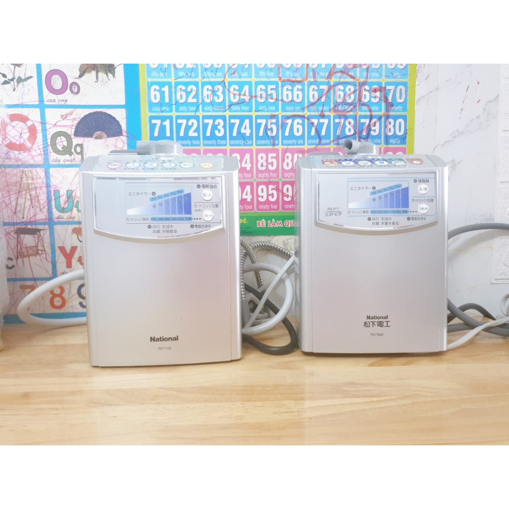 Máy lọc nước điện giải ion kiềm National TK7300, TK7105