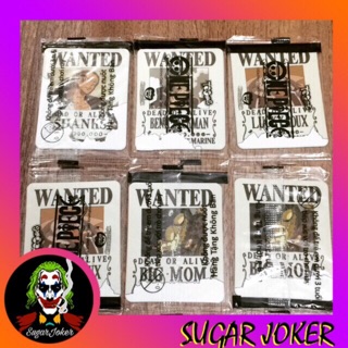 Thẻ bài Toonies One Piece Nguyên bản: Băng hải tặc tứ hoàng Shanks tóc đỏ và Tứ hoàng Bigmom