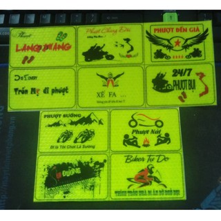 logo phượt 10 logo phản quang
