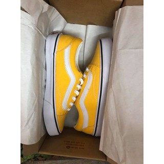 Giày Sneaker Nữ V.A.N Vàng