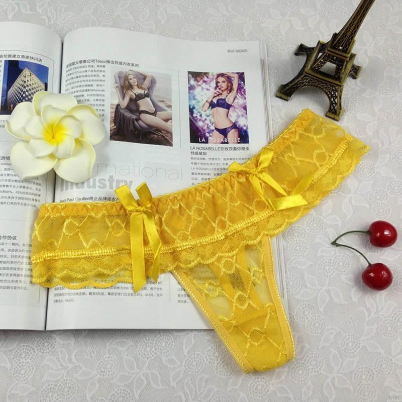 Quần lót ren trong suốt gợi cảm