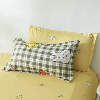 Bộ Chăn Ga Gối Tim Đôi Cotton Poly