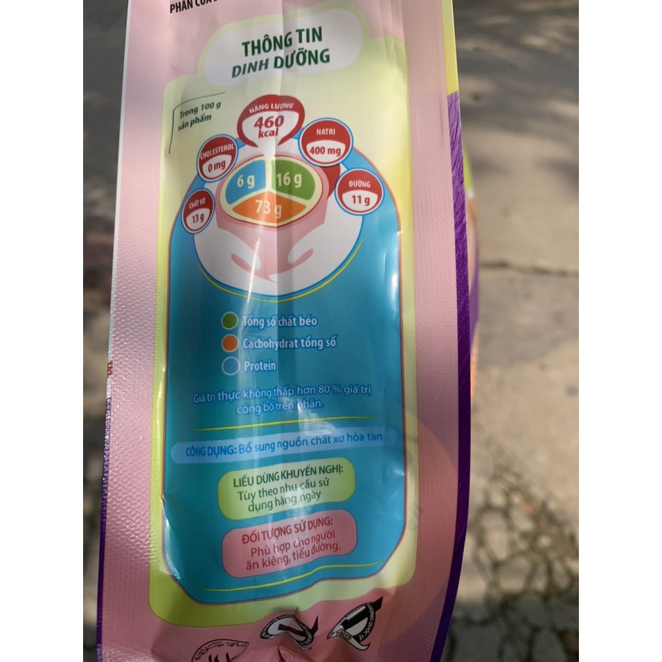 Ngũ cốc yến mạch nguyên cám ít đường Maccereal 480g