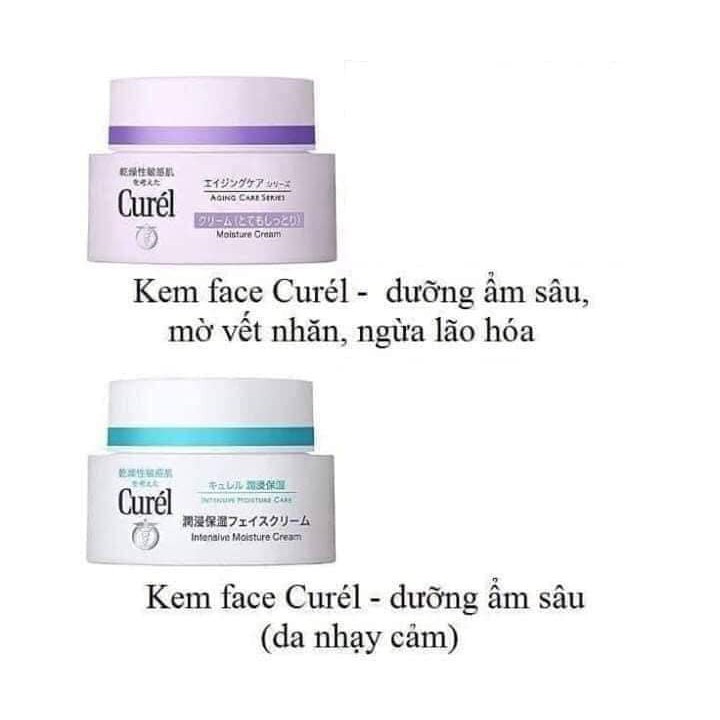 Kem Dưỡng Trắng Da CURÉL Intensive Moisture Cream 40g