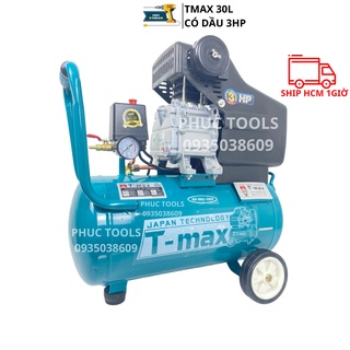 Máy nén khí tmax 30l 3.5 hp có dầu dây đồng