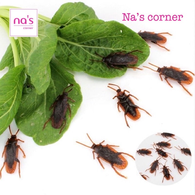 Con gián giả bằng nhựa đồ chơi / bọ cạp / rết rít đồ chơi chọc ghẹo giải trí trang trí haloween vui nhộn