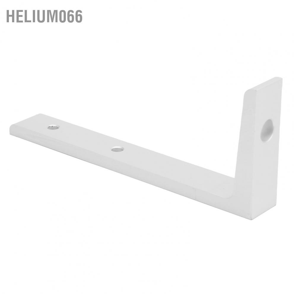 4 giá đỡ góc hình chữ L bằng nhôm màu bạc hỗ trợ sửa chữa tiện lợi