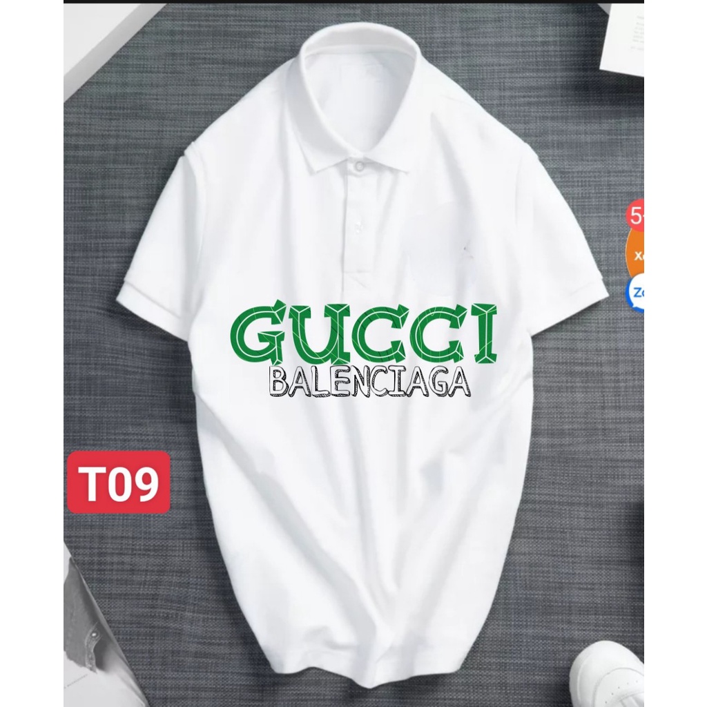 Áo thun polo nam tay ngắn trắng phối họa tiết, cotton không nhăn kiểu hàn quốc mẫu mới nhất cao cấp