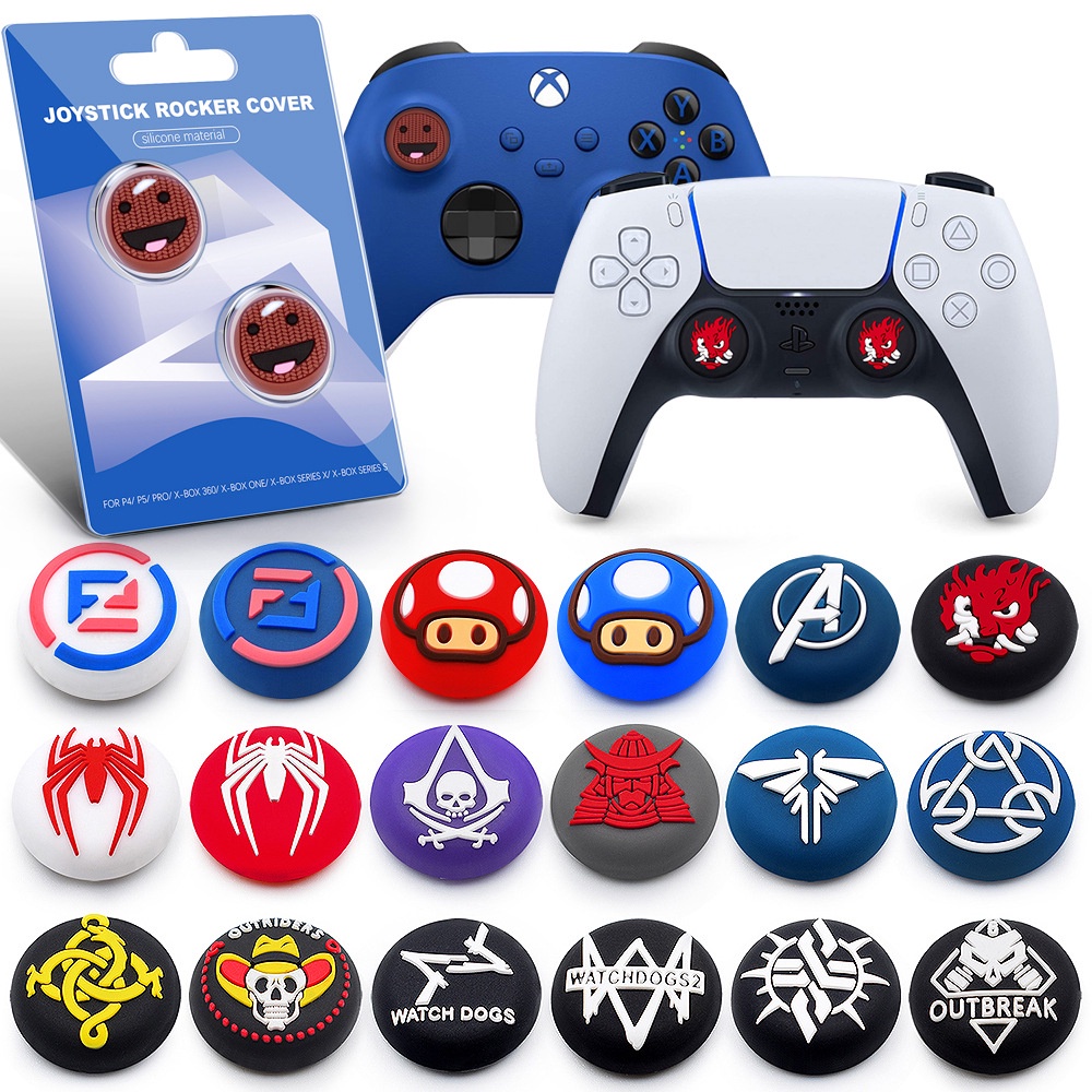 Núm bọc tay cầm PS5 PS4 PS3 XBOX, bộ 2 núm, nút bọc tay cầm ps4