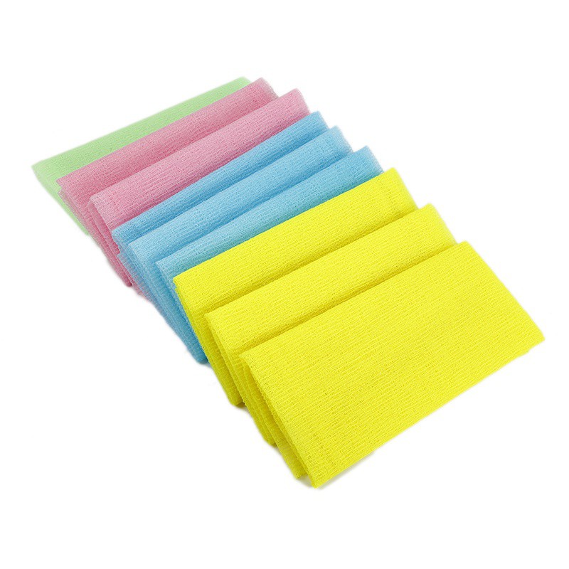 Khăn tắm nylon tẩy tế bào chết cơ thể