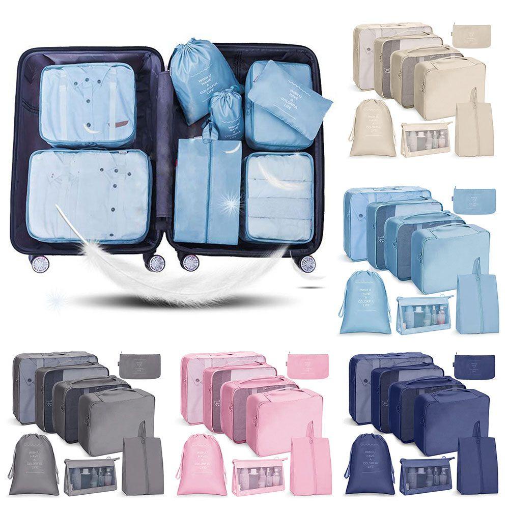 ORIENTLII Set 8 Túi Lưới Đựng Đồ Đa Năng Tiện Dụng