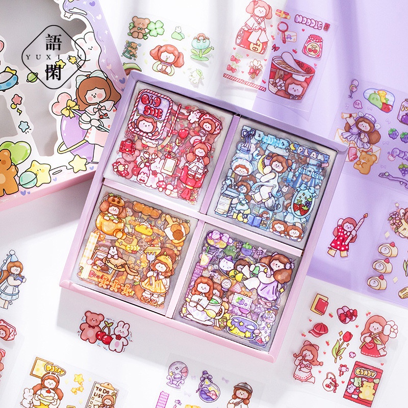 Sticker 2D Họa Tiết Đẹp Dễ Thương