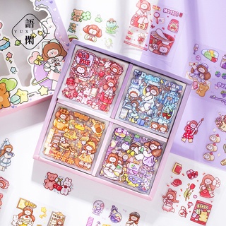Miếng dán Sticker 2D Cute Dễ Thương