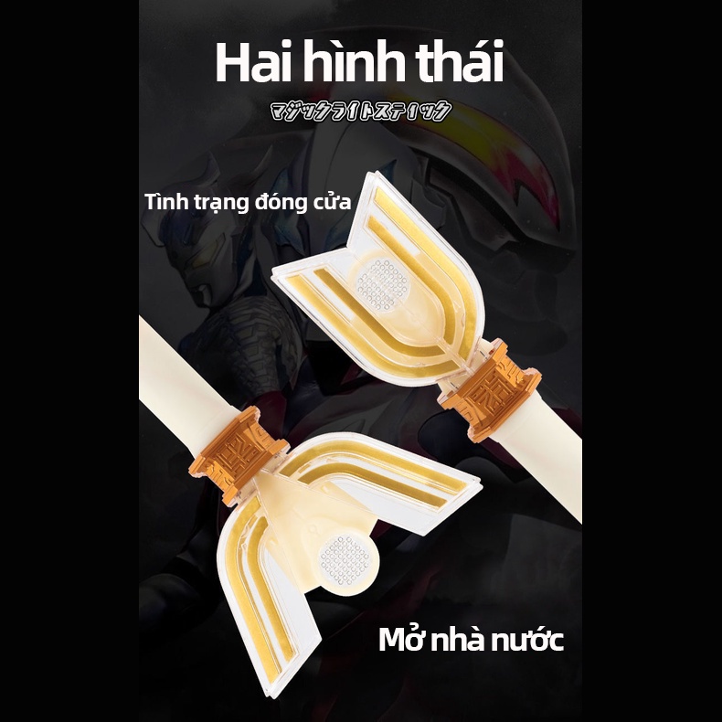 Ultraman Tiga Spark Lence Siêu nhân điện quang Đồ chơi cậu bé biến hình thiết bị định hình đồ chơi cho bé trai Hiệu ứng âm thanh gốc nhật bản