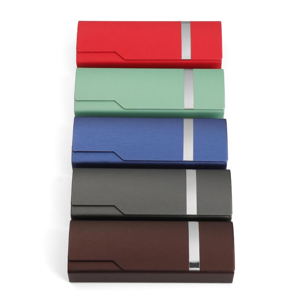 Osier1 Hộp Đựng Mắt Kính Bằng Thép Cao Cấp Sáng Tạo Có Dây Ruy Băng Cho Nam Nữ