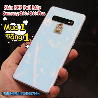 Samsung S10 Plus_Miếng dán bảo vệ PPF Full viền, chống bám vân tay (Tặng 1 miếng dự phòng và bộ dán).