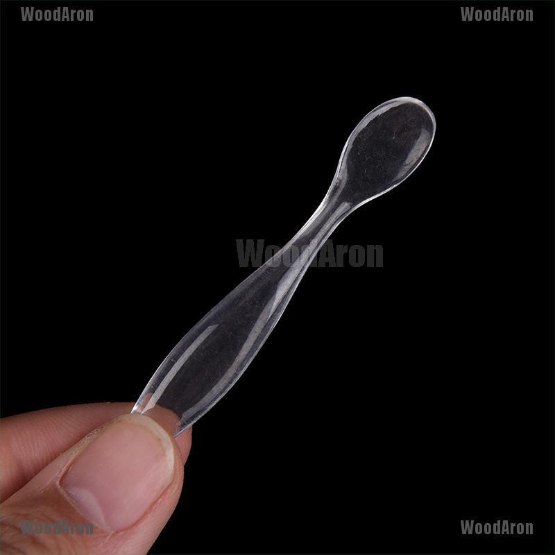 Set 10 muỗng nhựa trong suốt làm mặt nạ dùng 1 lần tiện lợi | BigBuy360 - bigbuy360.vn