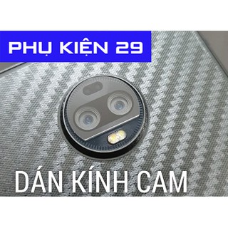 [Motorola Moto Z3/ Z3 Force/ Z3 Play] Dán lưng 3D vân Cacbon - Carbon, Kính chống xước Camera