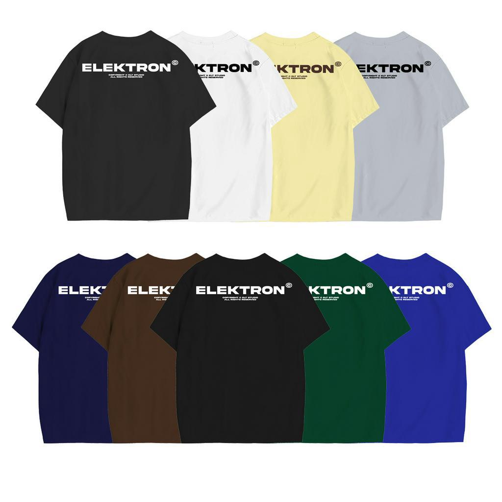 Áo Thun Local Brand Unisex Elektron Logo Tee Premium 100% Cotton