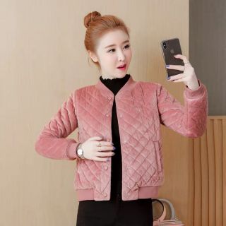 Áo bomber nữ SẴN HỒNG XL