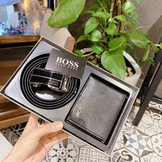 Combo thắt lưng và ví nam  full box