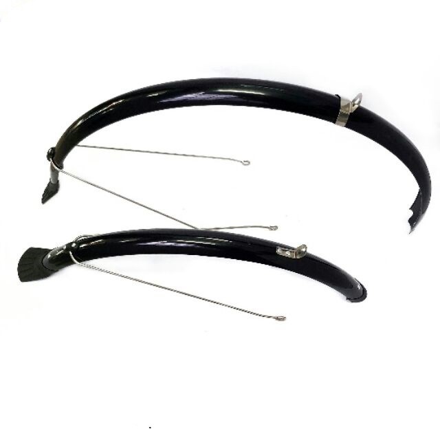 Dè chắn bùn xe đạp touring, city bánh 700c nhựa dẻo, vè xe full