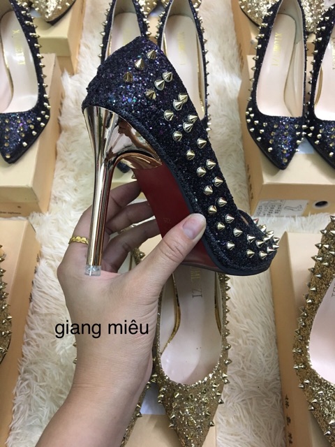 Giày cao gót đinh( Ảnh Thật Shop tự chụp )