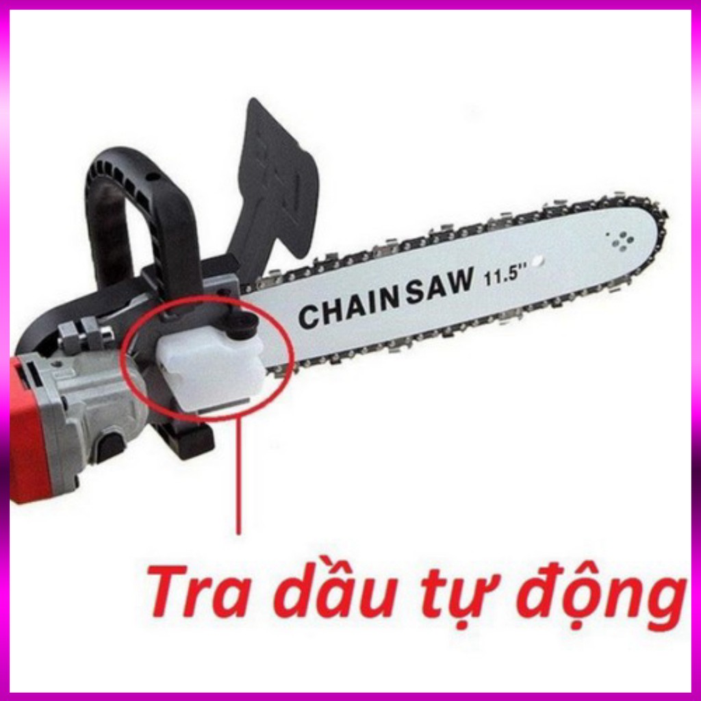 Bộ lưỡi cưa xích gắn máy mài cầm tay .....