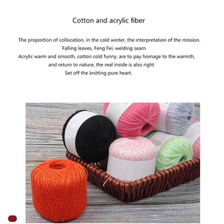 Cuộn Len Cotton Màu Hồng Nhạt