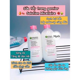 Nước Tẩy Trang Garnier Micellar Cleasing Water