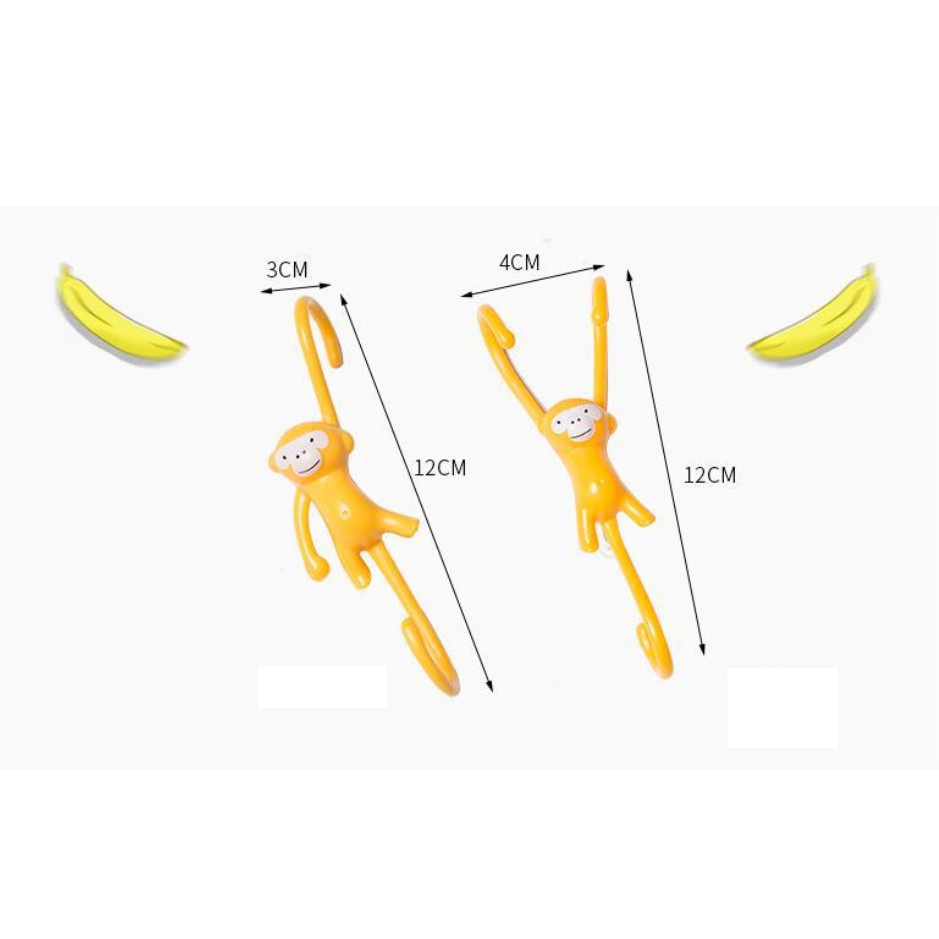 Móc Treo Dụng Cụ Nhà Bếp Hình Khỉ Dễ Thương