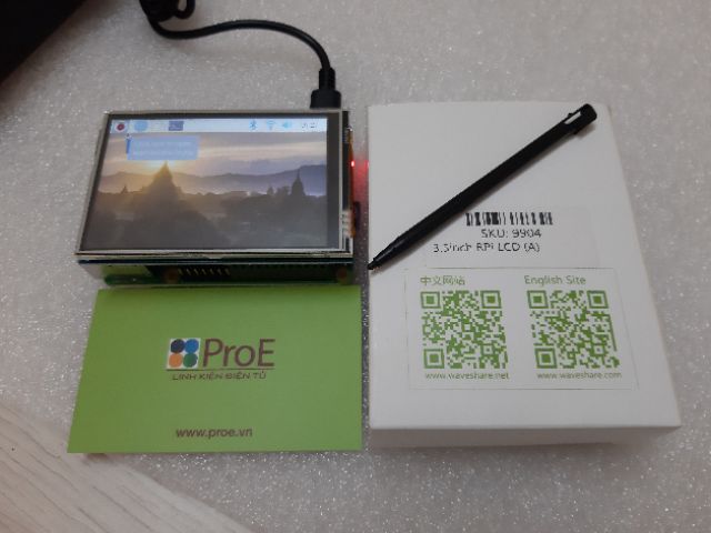 [Mã SKAMPUSHA7 giảm 8% đơn 250k]Màn hình 3.5inch, cảm ứng điện trở, chính hãng Waveshare, dùng cho Raspberry Pi | BigBuy360 - bigbuy360.vn