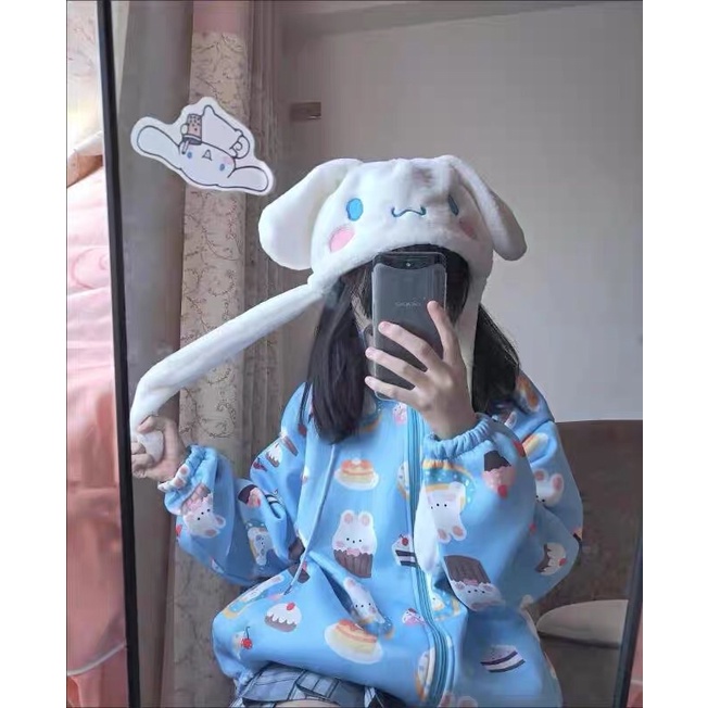 Mũ trùm đầu cinnamoroll