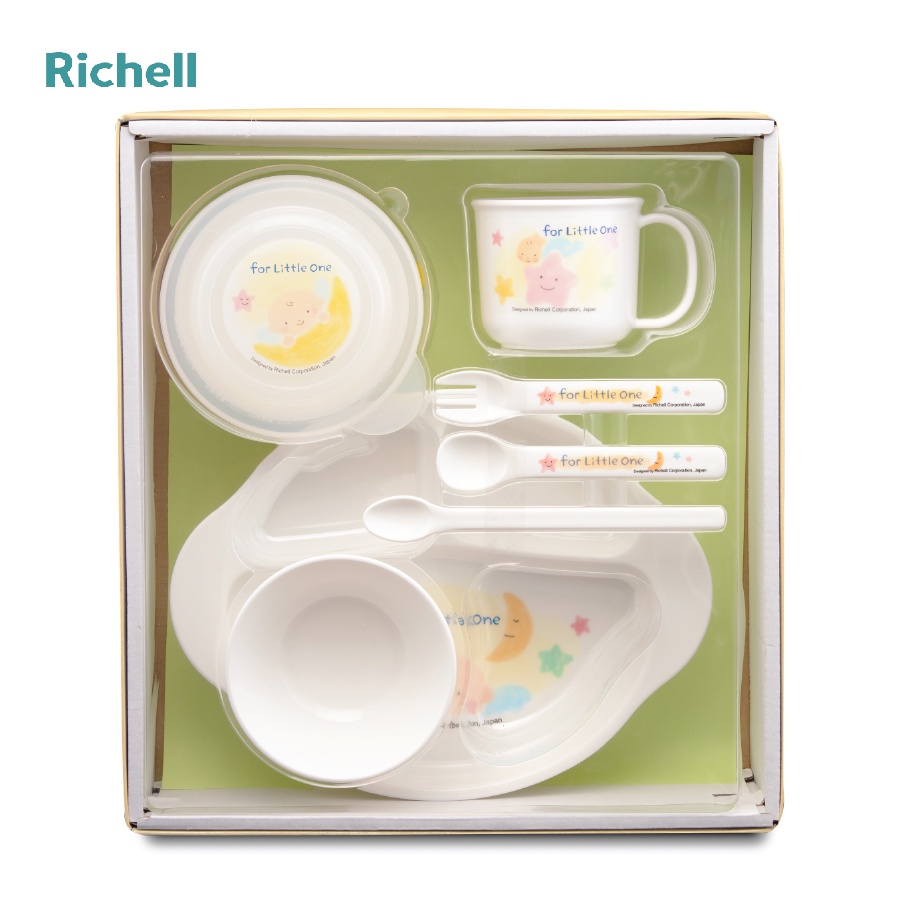 Bộ ăn dặm LO 9 món Richell