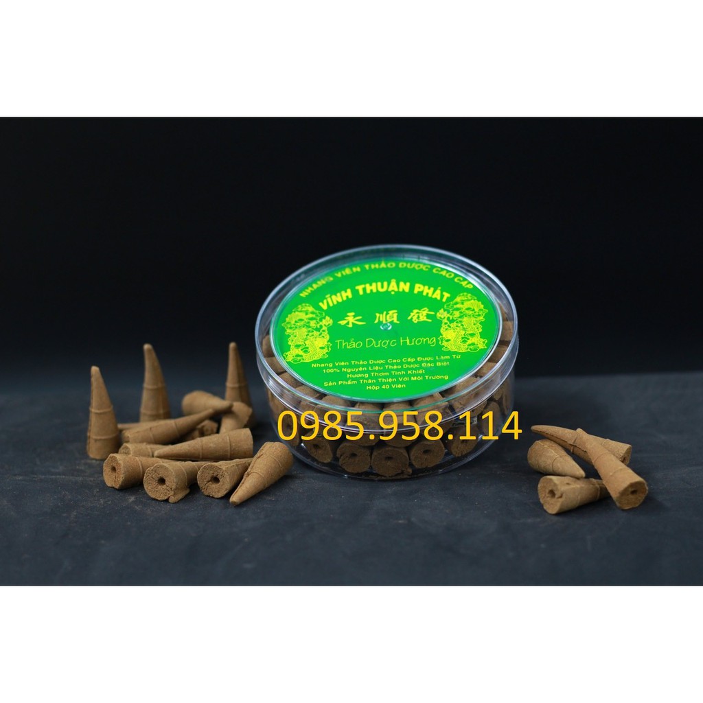 NHANG VIÊN  CAO CẤP VĨNH THUẬN PHÁT-3 MÙI THẢO DƯỢC, ĐÀN HƯƠNG,TRẦM HƯƠNG