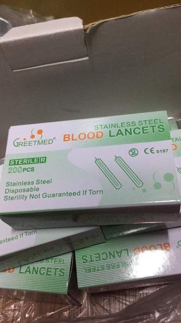 10 Kim lấy mụn Blood Lancets