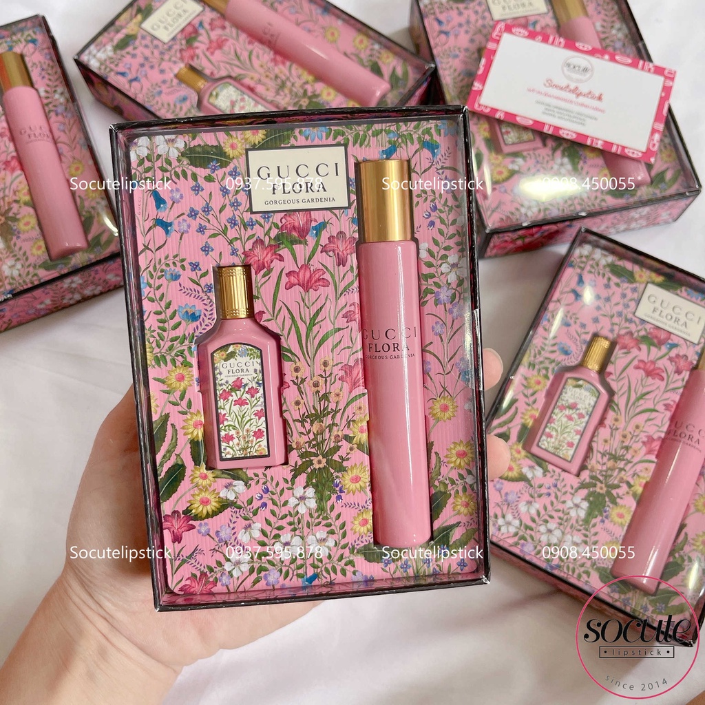 Nước Hoa Gu Xì Flora Gorgeous Gardenia EDP 5ml Guucci 30ml