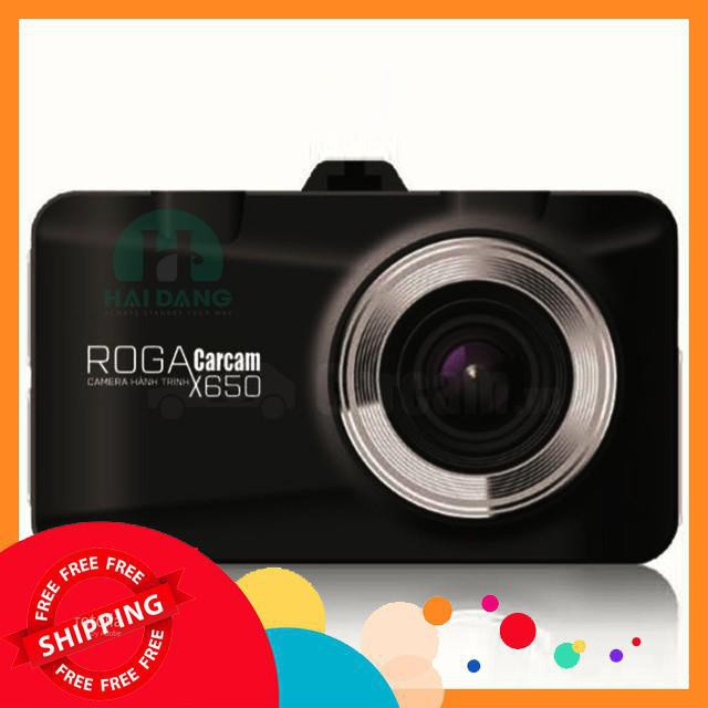 (Xe) Camera Hành Trình Carcam Roga X650 + Thẻ 16G + Tẩu SẠc Thông Minh 3IN1 .