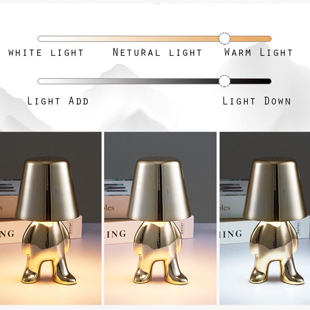 Đèn Ngủ Để Bàn 3 Mức Độ Sáng Với Cổng USB Và Điều Khiển Cảm Ứng