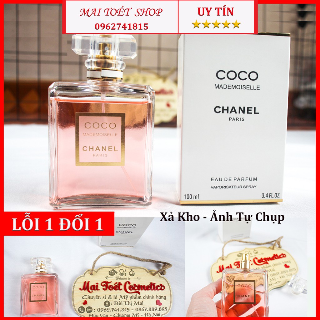 [XẢ ĐỂ LẤY ĐÁNH GIÁ] CoCo Chanel, Nước Hoa Nữ, dung tích 100ml