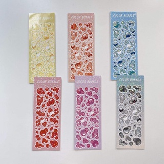 miếng dán sticker trang trí top loader, sổ, thiệp 18
