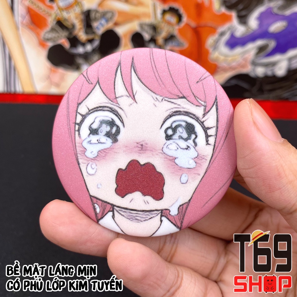 Huy hiệu Anya Meme Face - anime Spy x Family