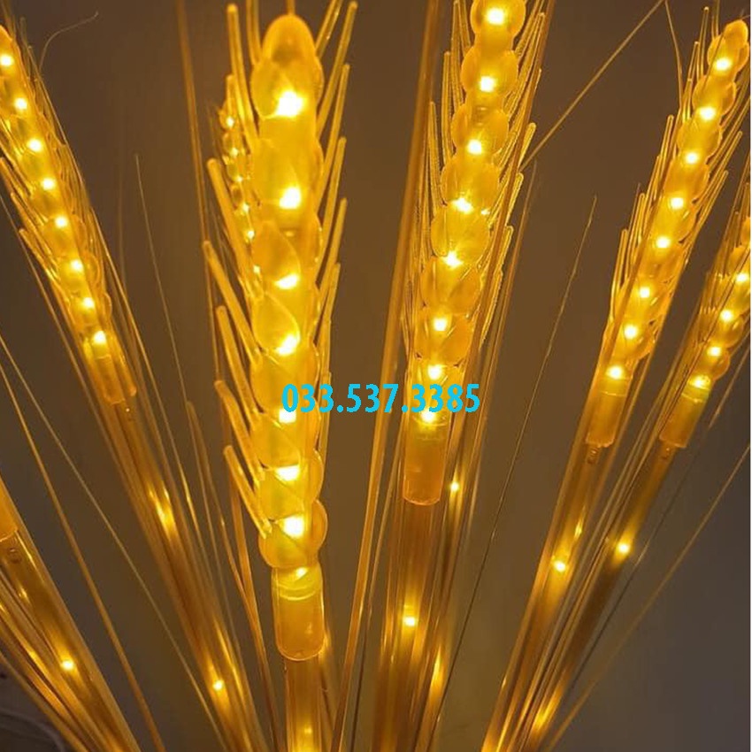 Đèn led trang trí, đèn nháy trang trí bông lúa vàng mang lại may mắn
