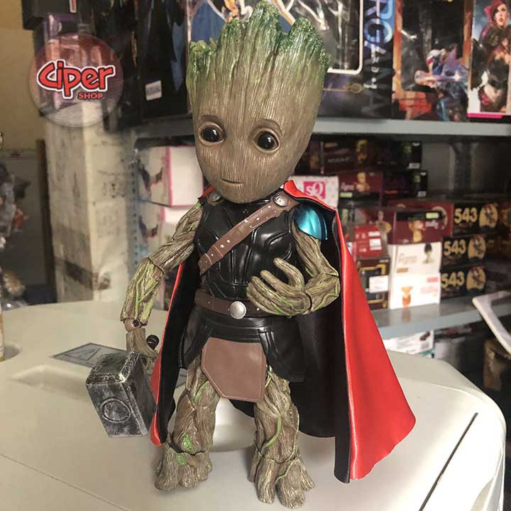 Mô hình Groot Captain America - Mô hình Avengers