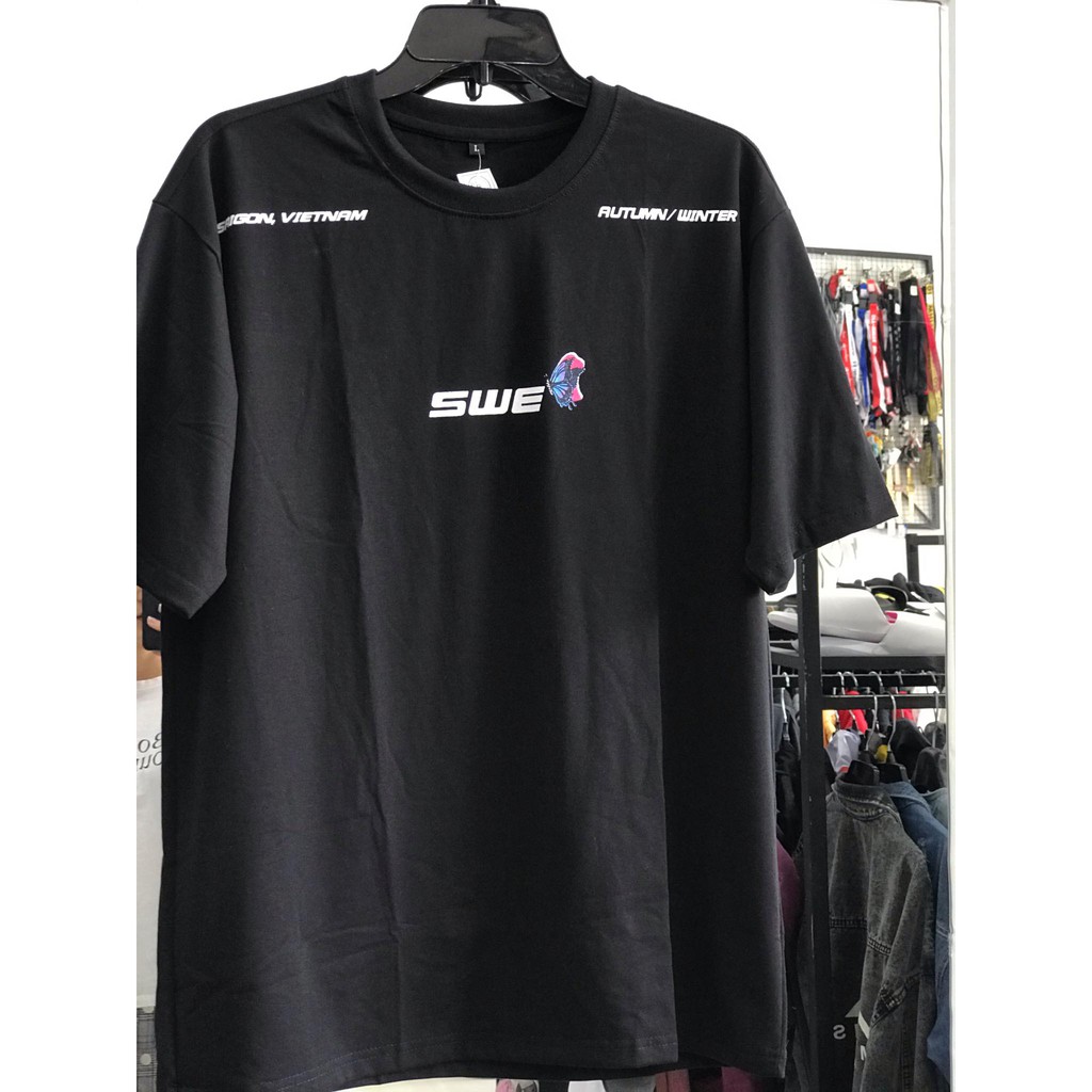 Áo thun SWE bướm BUTTERFLY form nam nữ unisex - GIN STORE