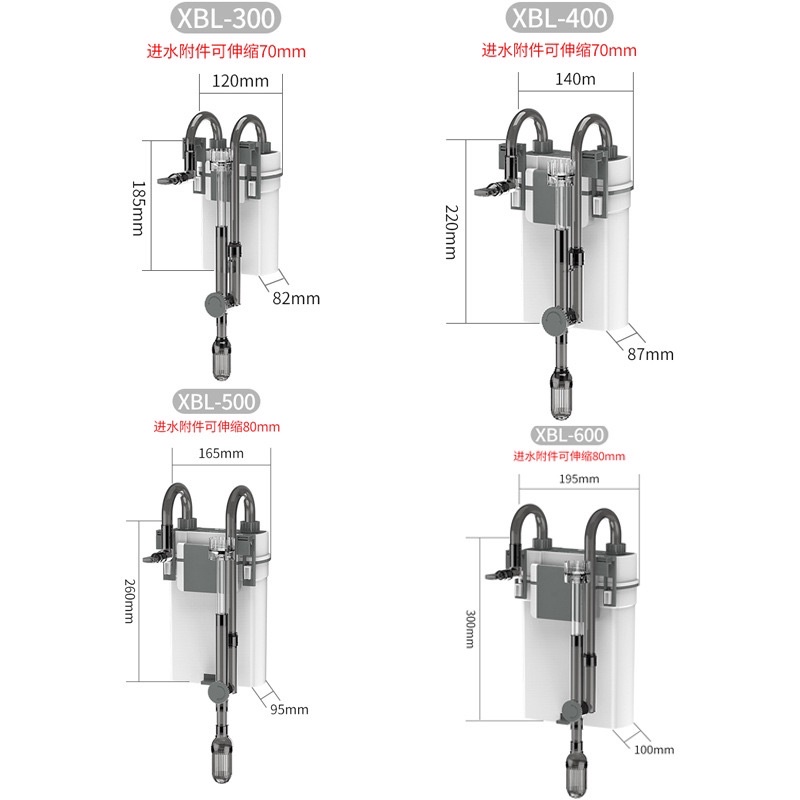 Lọc thùng SUNSUN XBL 300-400-500-600 thế hệ mới