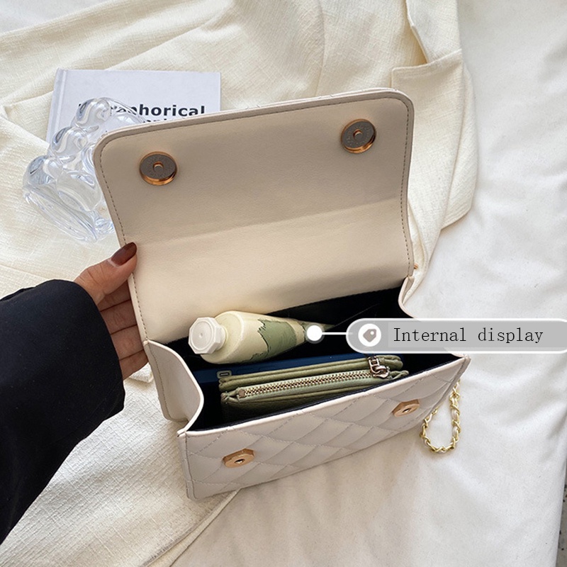 Túi Đeo Chéo Hình Vuông Cỡ Nhỏ Thời Trang Cho Nữ