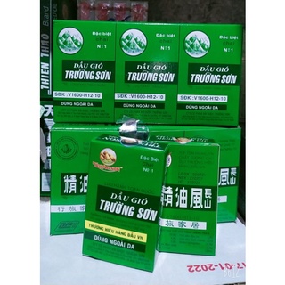 dầu gió xanh trường sơn