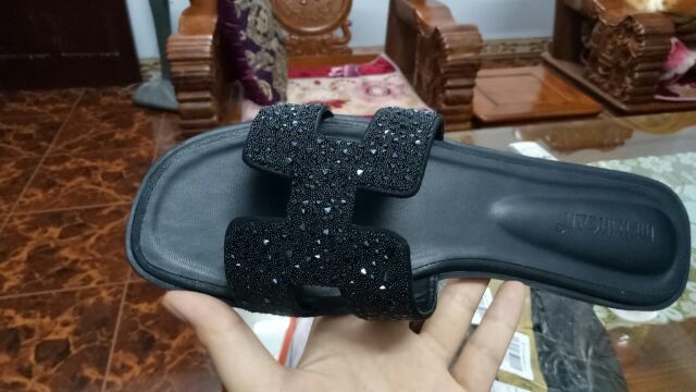 Dép chữ H kim tuyến