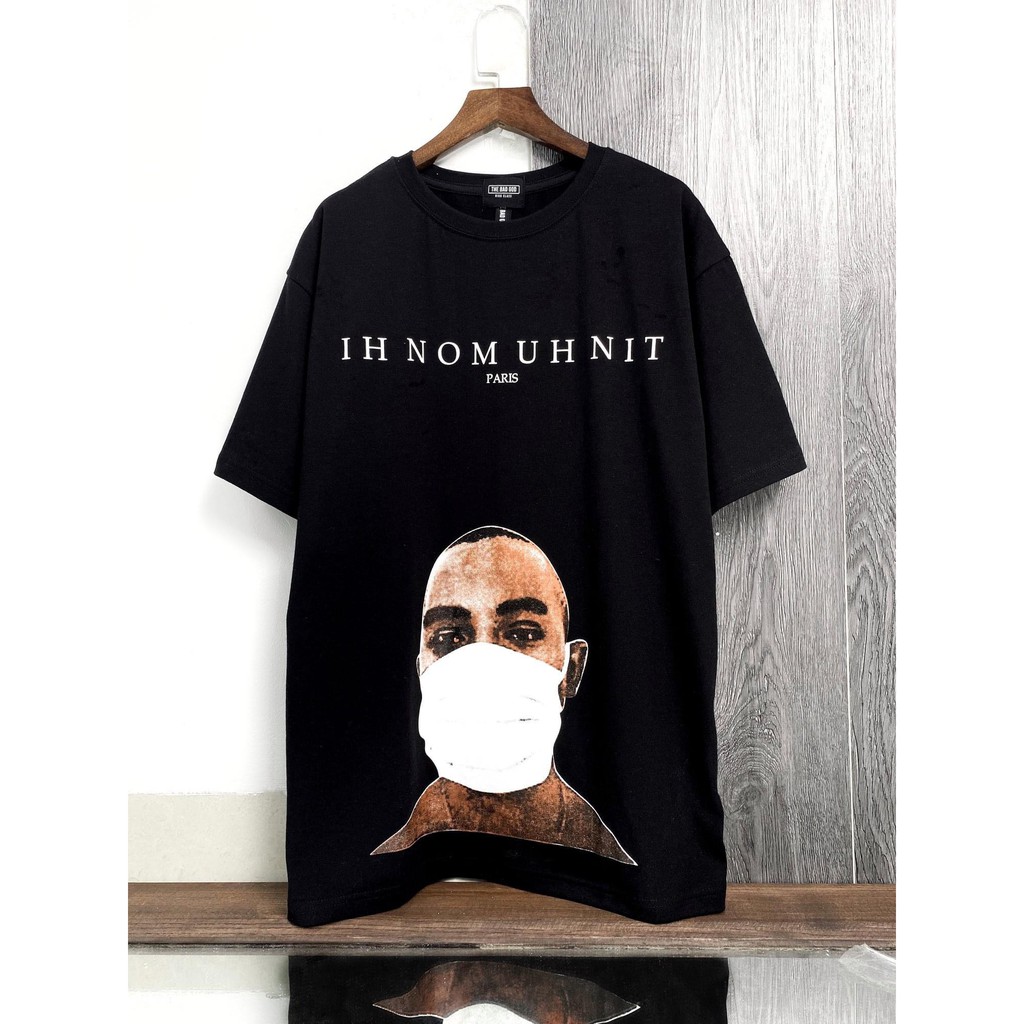 Áo thun cotton Ih Nom Uh Nit bịt mặt , áo phông tay lỡ nam nữ unisex , MSW Town | BigBuy360 - bigbuy360.vn
